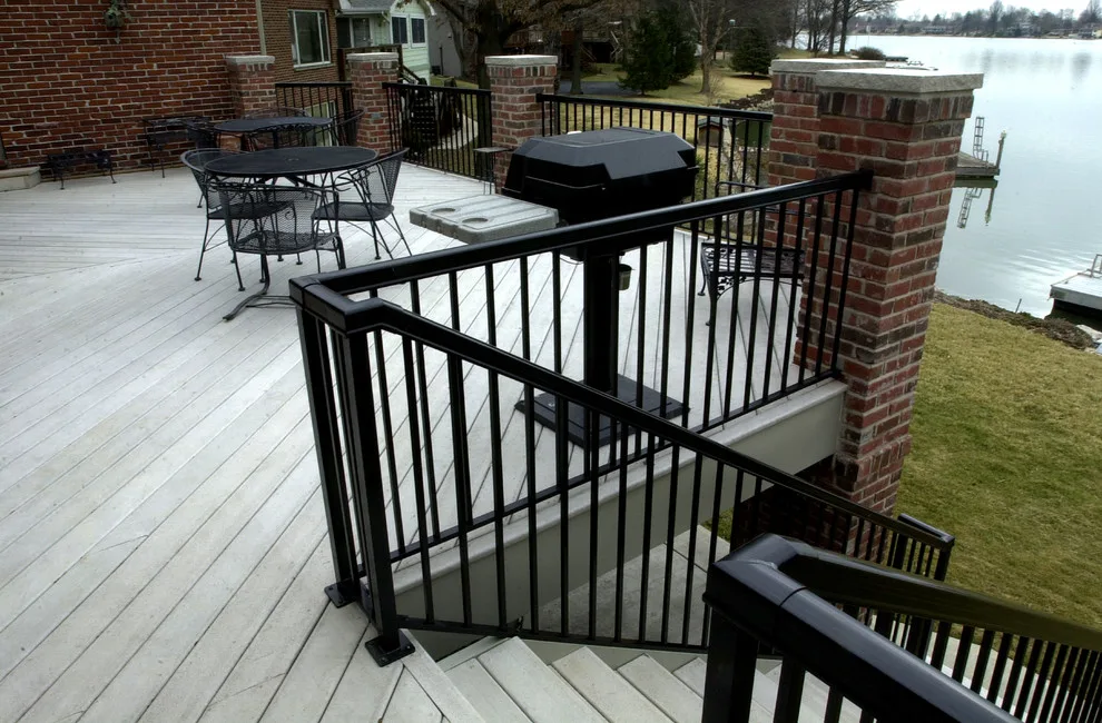 Personalized Deck Featuring Brick Pillars by JM Construction - Photo 9