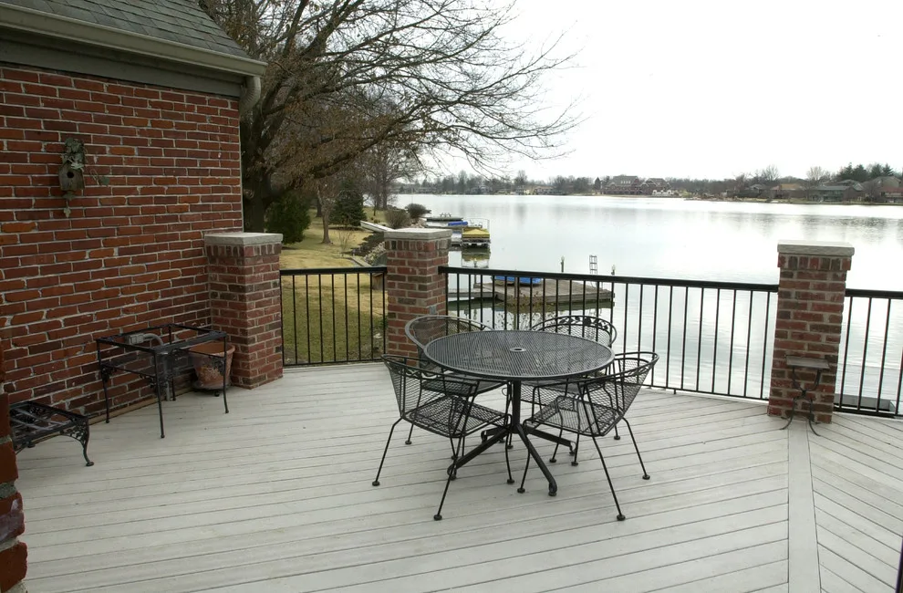 Personalized Deck Featuring Brick Pillars by JM Construction - Photo 2