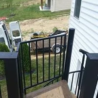 Tailored Deck Featuring Spiral Stairs by Hallowed Ground Home Improvement LLC - Photo 5
