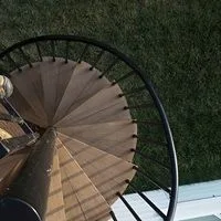 Tailored Deck Featuring Spiral Stairs by Hallowed Ground Home Improvement LLC - Photo 4