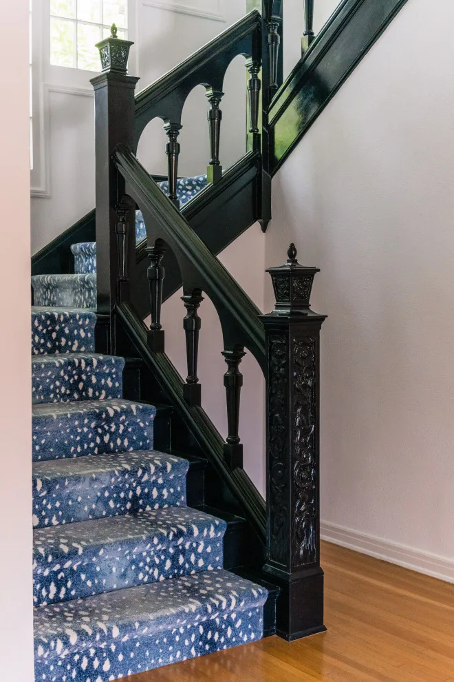 Bespoke Elegant Staircase Creation in Costa Mesa, CA by Concept Renovations, Inc. - Photo 4