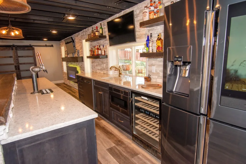 Bespoke Home Bar and Basement Makeover by DC Strategies, LLC - Photo 10