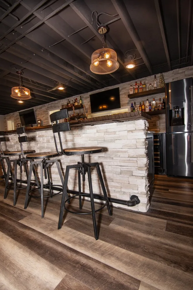 Bespoke Home Bar and Basement Makeover by DC Strategies, LLC - Photo 16