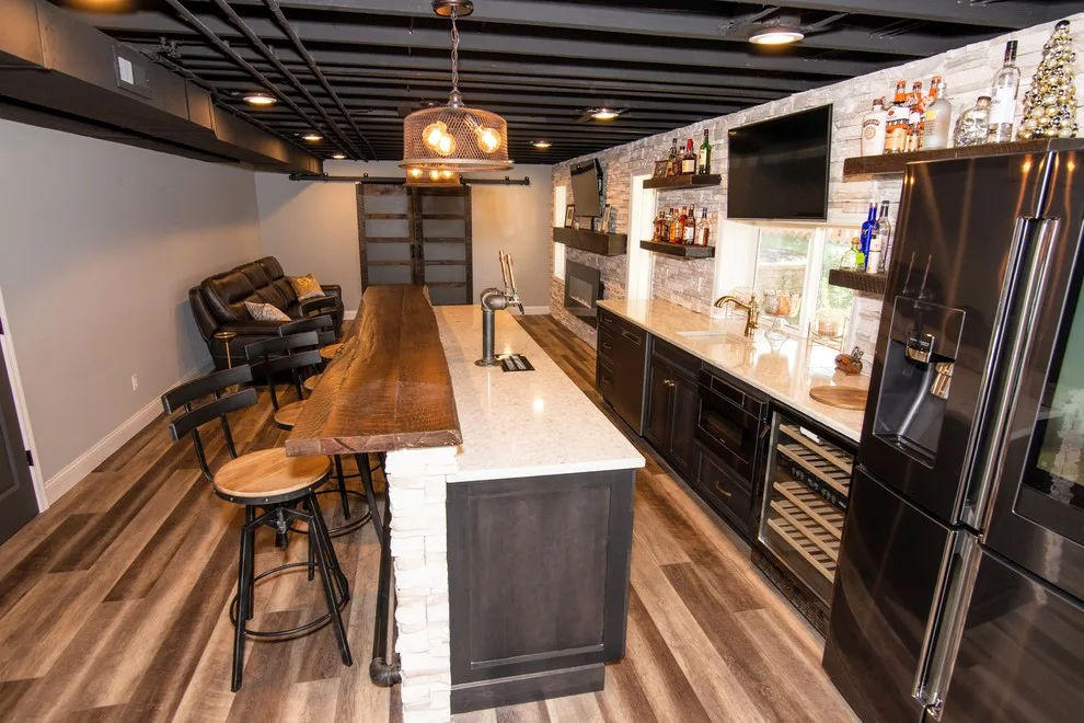 Bespoke Home Bar and Basement Makeover by DC Strategies, LLC - Photo 12