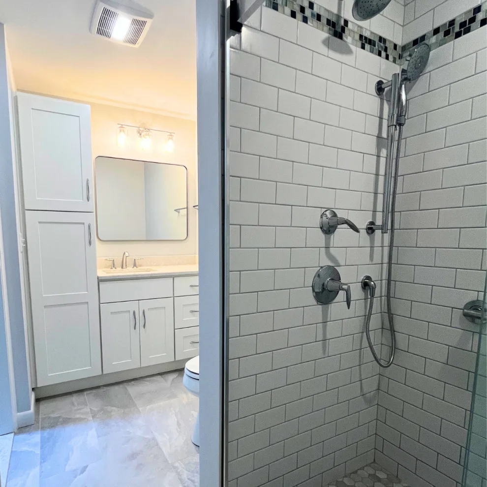 Double Bathroom Renovation by IKitchens Etc, LLC - Photo 5