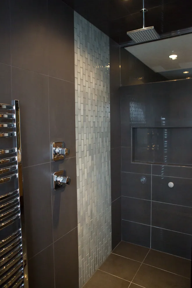 Contemporary Bathroom with Sleek Design by Stier Construction Inc. - Photo 6