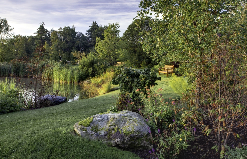 A Pond in Vermont by Julie Moir Messervy Design Studio (JMMDS) - Photo 4