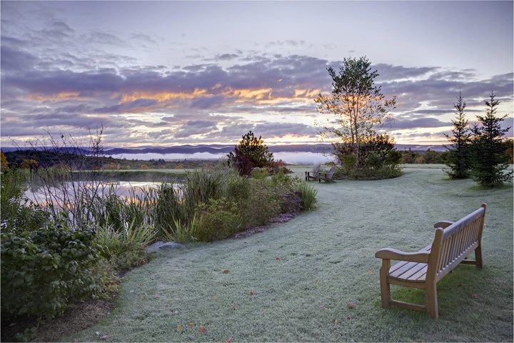 A Pond in Vermont by Julie Moir Messervy Design Studio (JMMDS) - Photo 2
