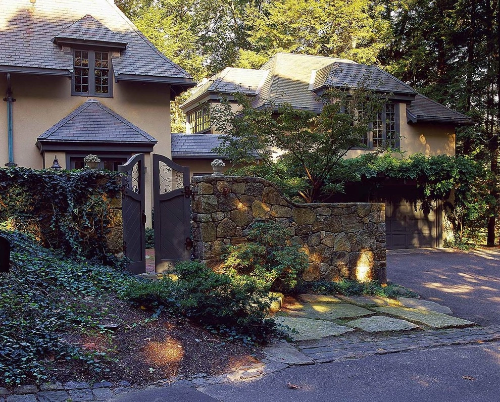 Rustic Landscape Design for a Tuscan-Inspired Hunting Lodge by Julie Moir Messervy Design Studio (JMMDS) - Photo 9