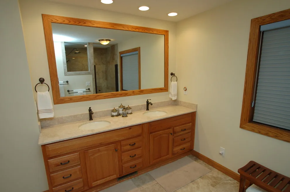 Personalized Shower Surround - Bathroom Renovation - Midland, MI by Tri-City Remodeling & Nowak Cabinets - Photo 3