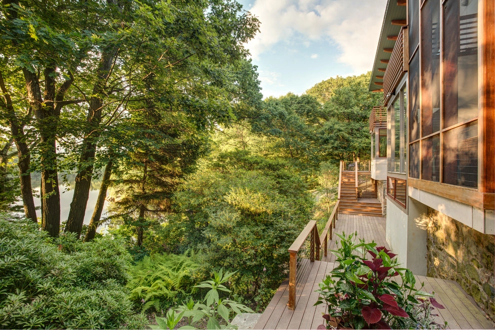 Contemporary Woodland, Boston Area by Julie Moir Messervy Design Studio (JMMDS) - Photo 2