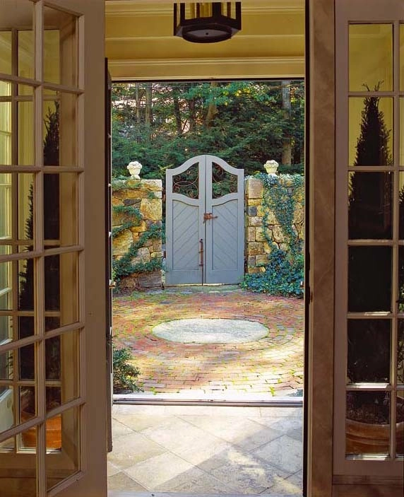 Rustic Landscape Design for a Tuscan-Inspired Hunting Lodge by Julie Moir Messervy Design Studio (JMMDS) - Photo 7