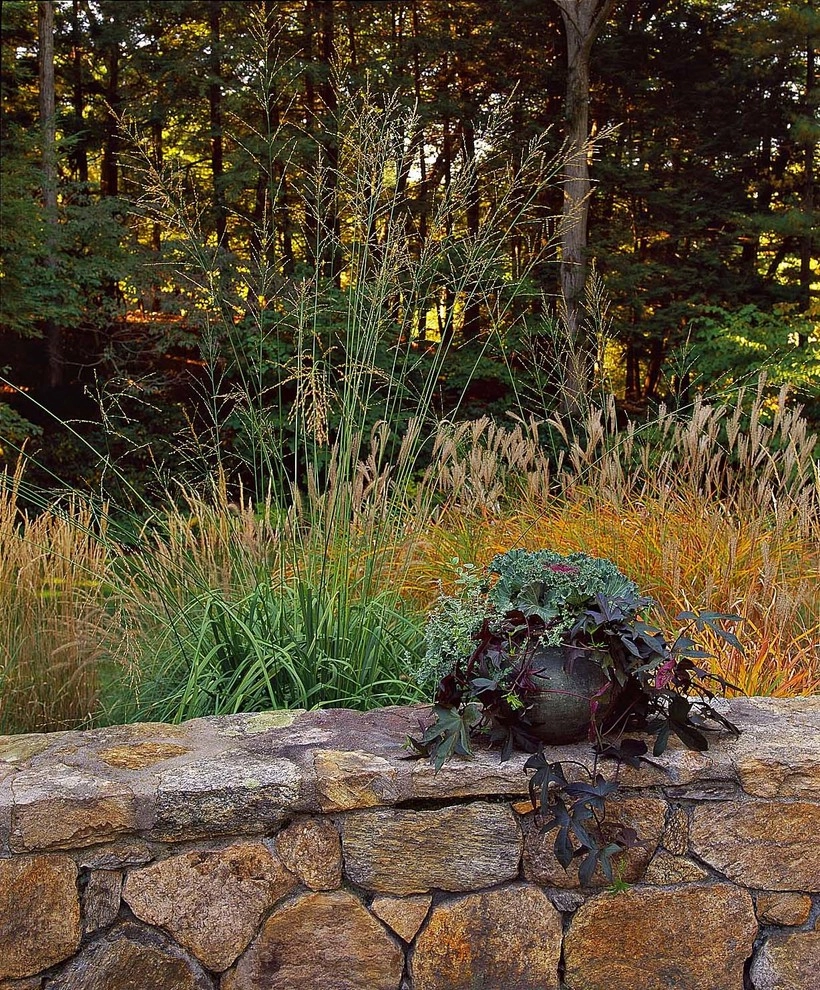 Rustic Landscape Design for a Tuscan-Inspired Hunting Lodge by Julie Moir Messervy Design Studio (JMMDS) - Photo 6