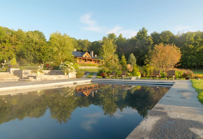 A Pool Terrace in Vermont by Julie Moir Messervy Design Studio (JMMDS) - Photo 5