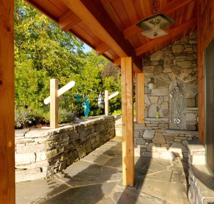 A Pool Terrace in Vermont by Julie Moir Messervy Design Studio (JMMDS) - Photo 3