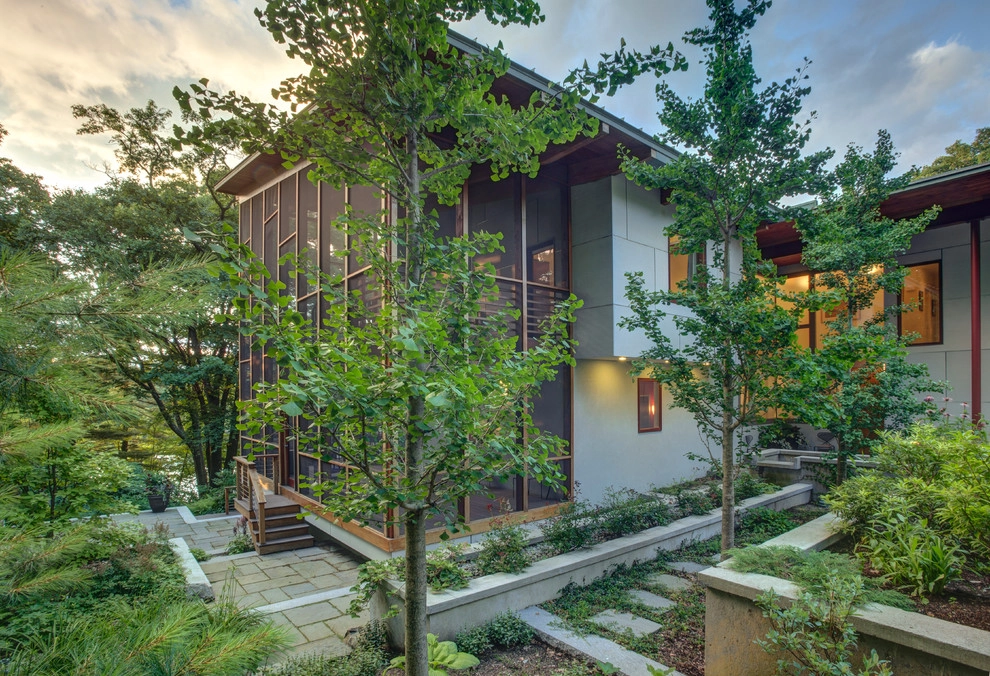 Contemporary Woodland, Boston Area by Julie Moir Messervy Design Studio (JMMDS) - Photo 6