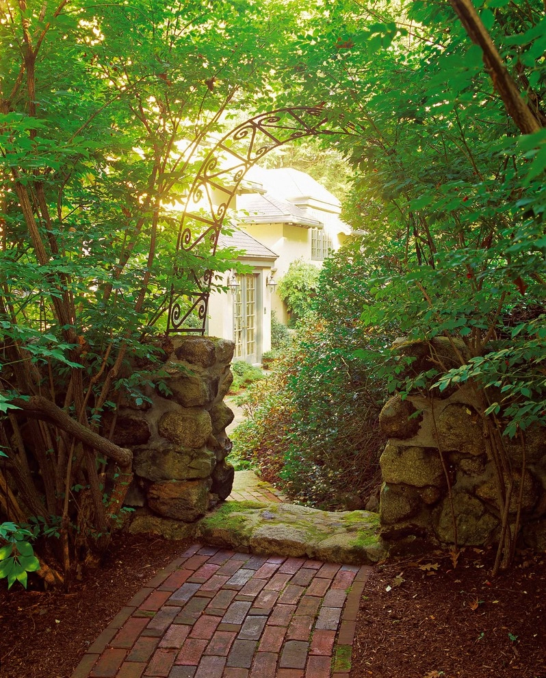 Rustic Landscape Design for a Tuscan-Inspired Hunting Lodge by Julie Moir Messervy Design Studio (JMMDS) - Photo 2