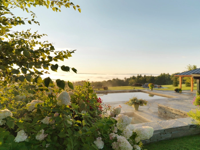 A Pool Terrace in Vermont by Julie Moir Messervy Design Studio (JMMDS) - Photo 8