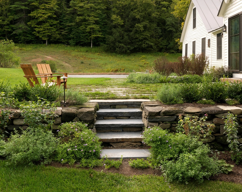 Rustic Contemporary - Vermont by Julie Moir Messervy Design Studio (JMMDS) - Photo 2