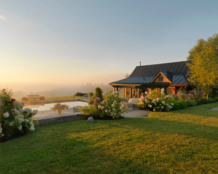 A Pool Terrace in Vermont by Julie Moir Messervy Design Studio (JMMDS) - Photo 6