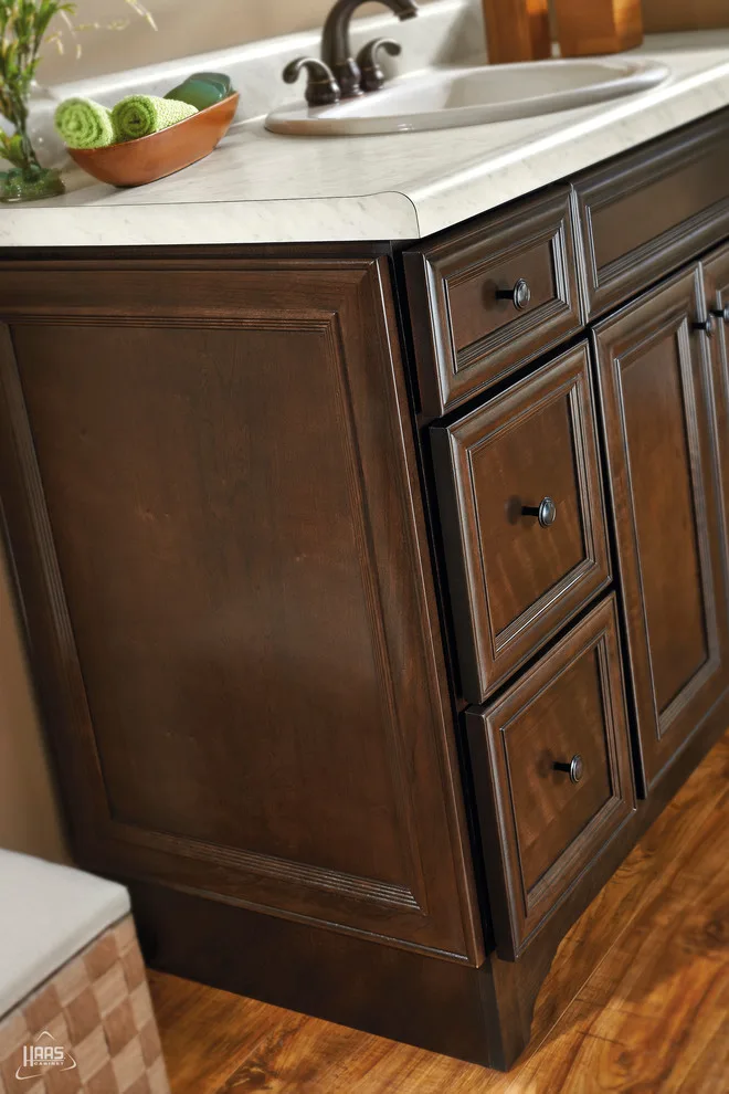 Lexington Java Maple Dressing Table by Haas Cabinets - Photo 2
