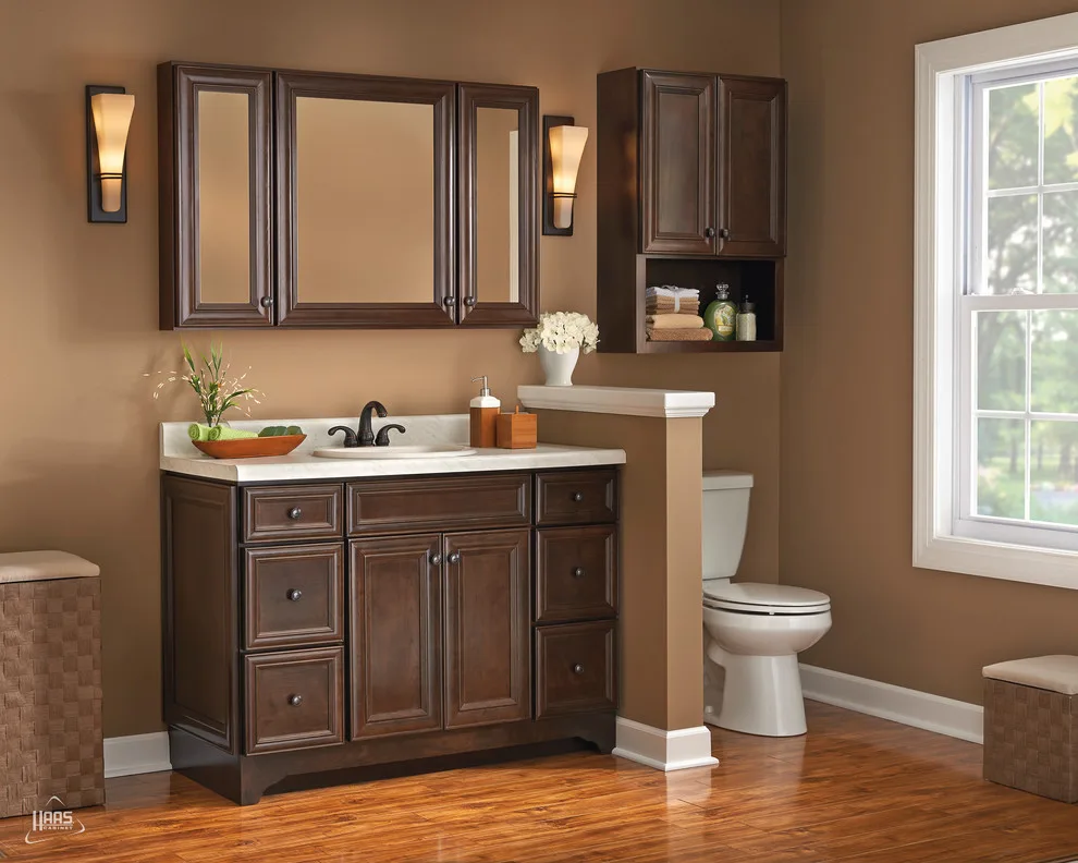 Lexington Java Maple Dressing Table by Haas Cabinets - Photo 3