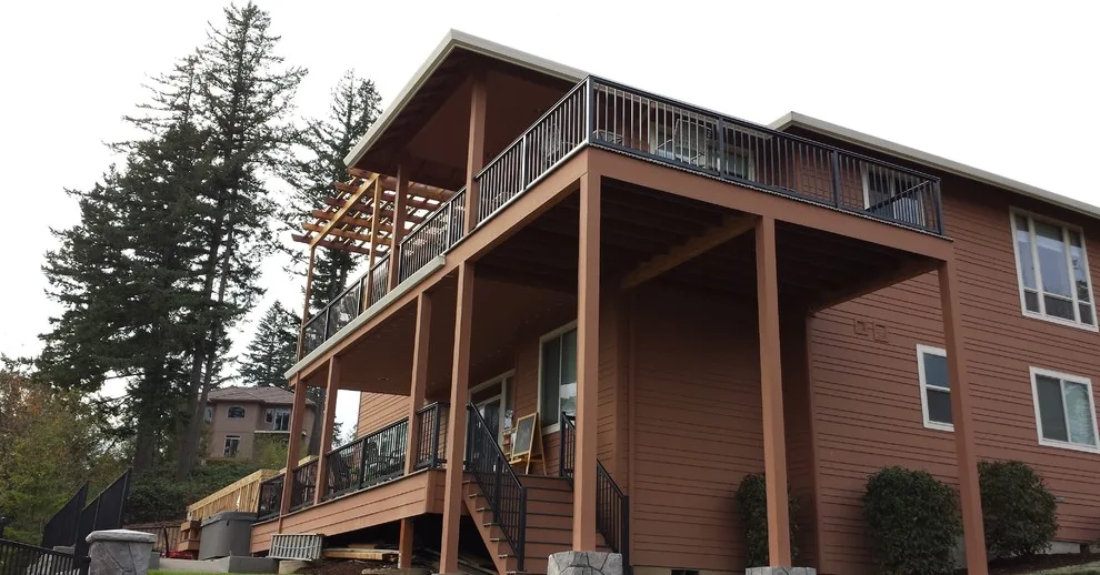 Deck and Patio Project in Happy Valley, OR by On The Level Remodeling Company - Photo 8