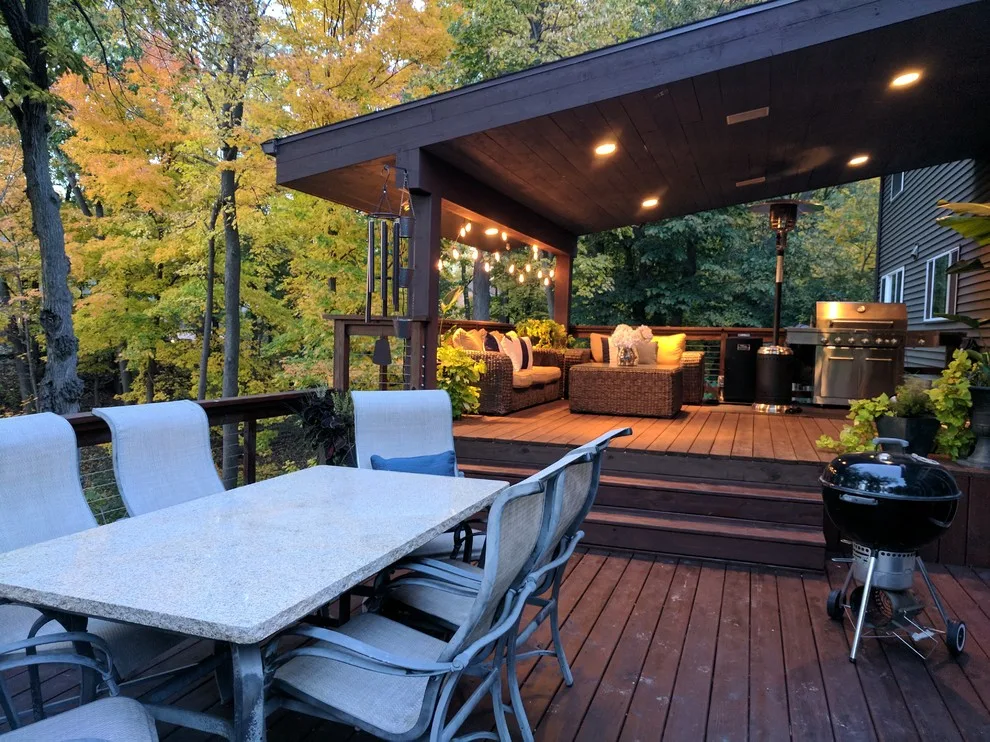 Patio and Outdoor Seating Space by VKB Homes, LLC - Photo 6