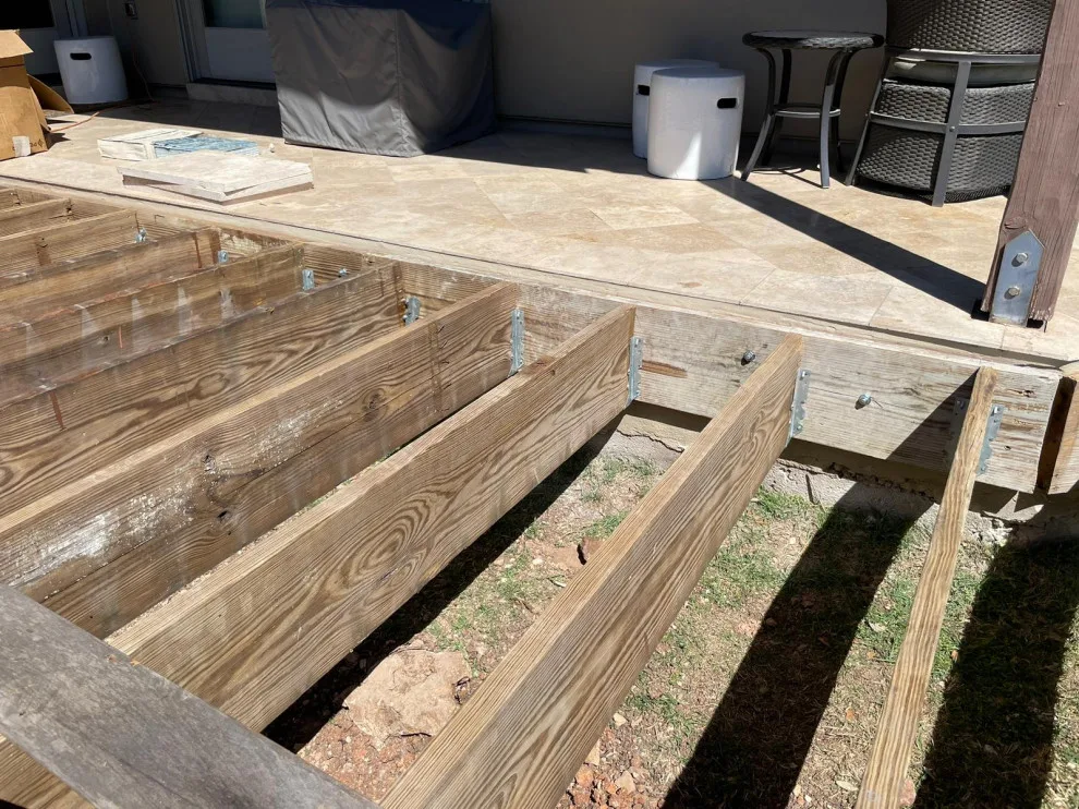 Stair-Encompassing Deck Project by Austin Dream Remodeling - Photo 9