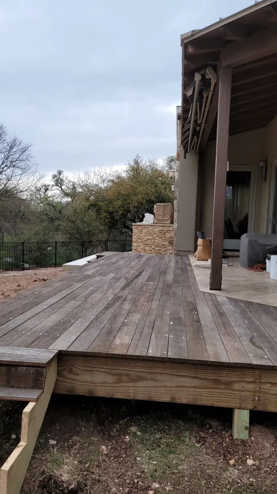 Stair-Encompassing Deck Project by Austin Dream Remodeling - Photo 10