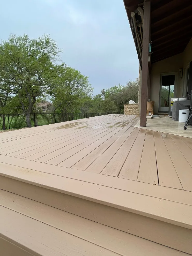 Stair-Encompassing Deck Project by Austin Dream Remodeling - Photo 11