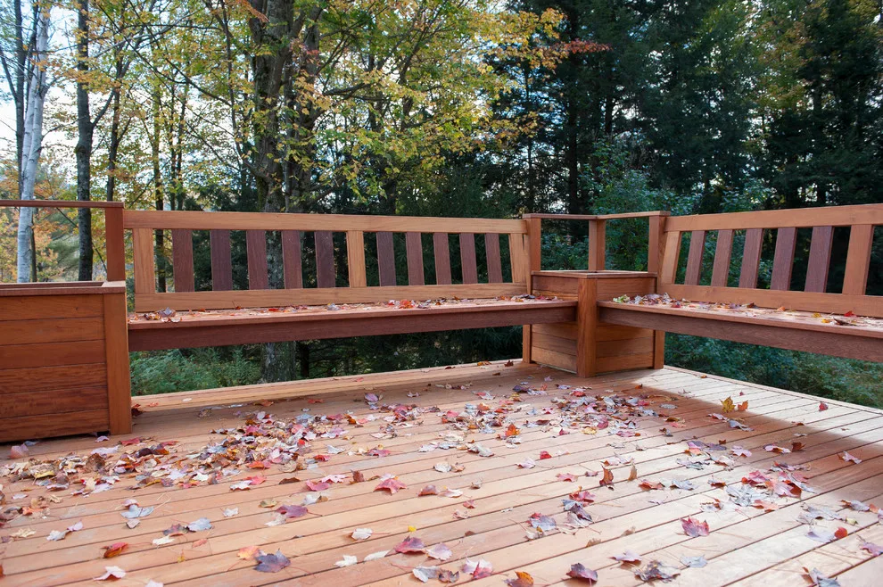 New Back Deck in Stowe, VT by Cypress Woodworks LLC - Photo 4