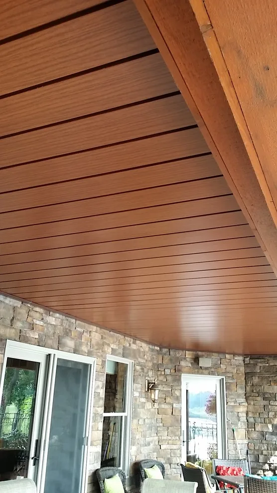 Transparent Balustrade, Illumination, Below Decking, Composite Patio by Medina Exteriors & Remodeling - Photo 10