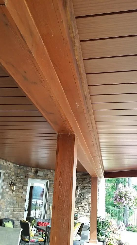 Transparent Balustrade, Illumination, Below Decking, Composite Patio by Medina Exteriors & Remodeling - Photo 13