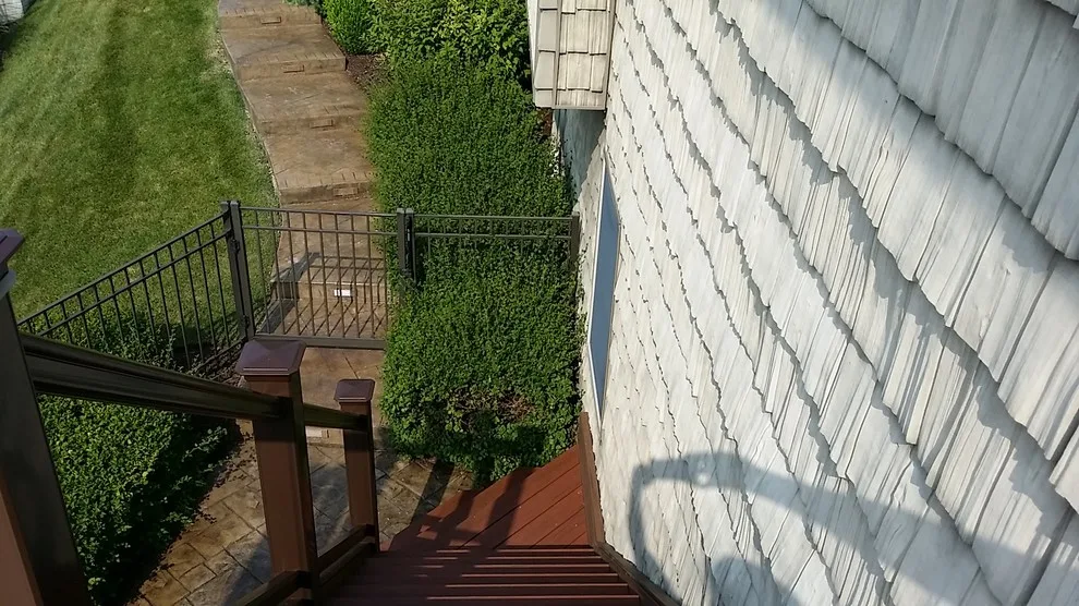 Transparent Balustrade, Illumination, Below Decking, Composite Patio by Medina Exteriors & Remodeling - Photo 11