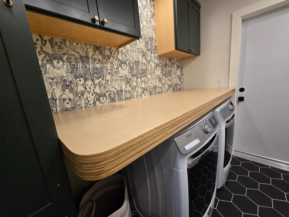 Devin's laundry room renovation project by Bellinghamhomeworks - Photo 5