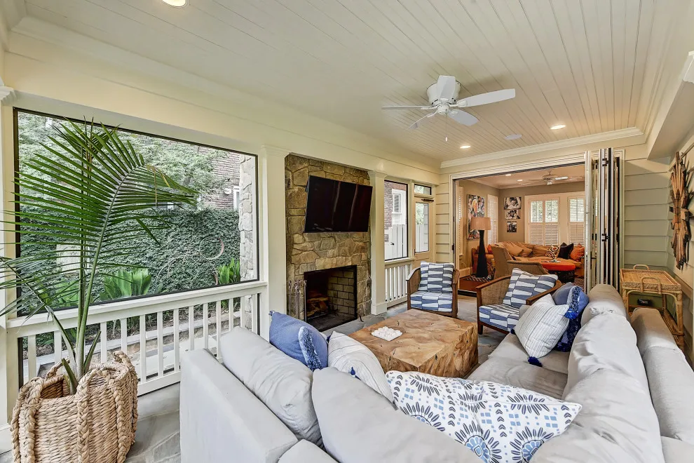 Dilworth covered patio by Hopedale Builders, Inc. - Photo 2