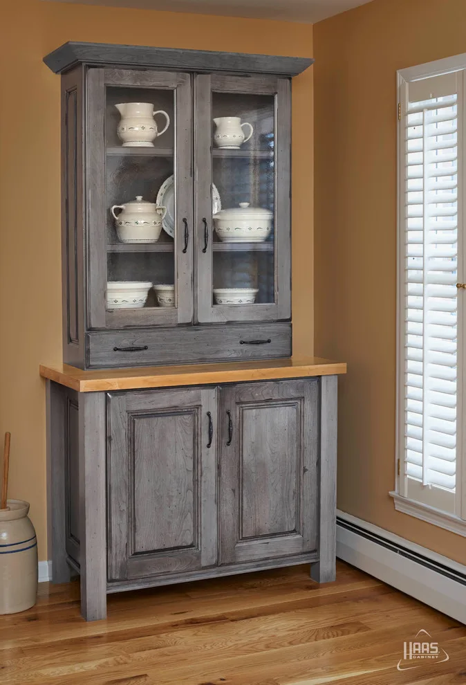 Dover Barnwood with Whipped Cream Hickory by Haas Cabinets - Photo 2