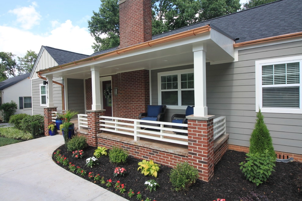 Front Porch Extension in North Main by Jwk Design - Photo 2