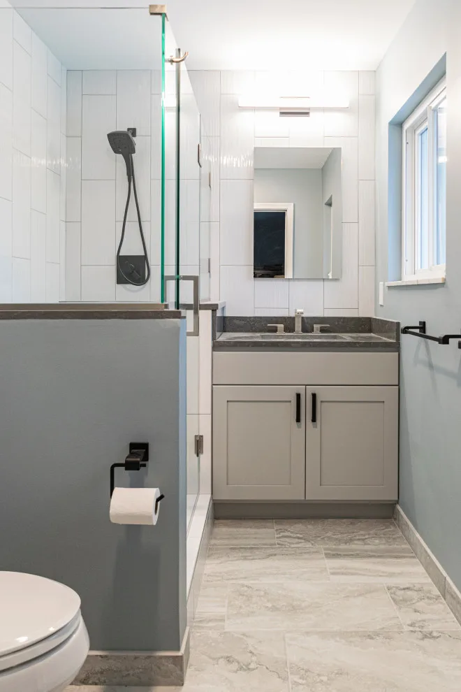 Warren Double Bathroom Renovation by Lincorp / Borchert - Photo 4
