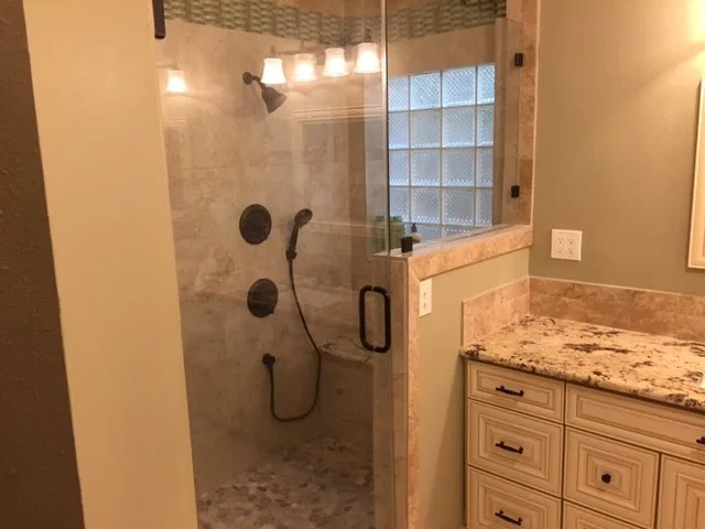 Dual Shower Renovation by Knight Residential Services - Photo 2