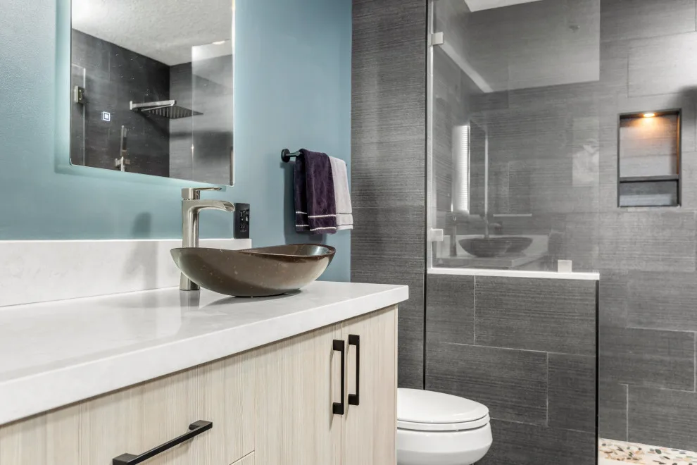 Urban Bathroom Renovation by Creative Design & Build TX - Photo 14