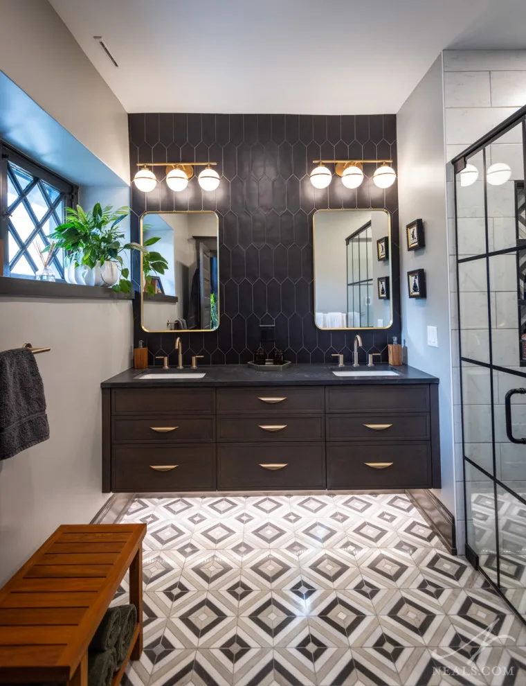 Contemporary Dramatic Master Suite by Neal's Design Remodel - Photo 2
