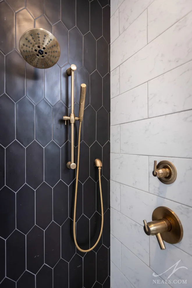 Contemporary Dramatic Master Suite by Neal's Design Remodel - Photo 11