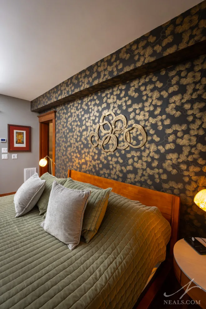 Contemporary Dramatic Master Suite by Neal's Design Remodel - Photo 17