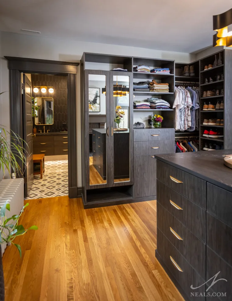 Contemporary Dramatic Master Suite by Neal's Design Remodel - Photo 4