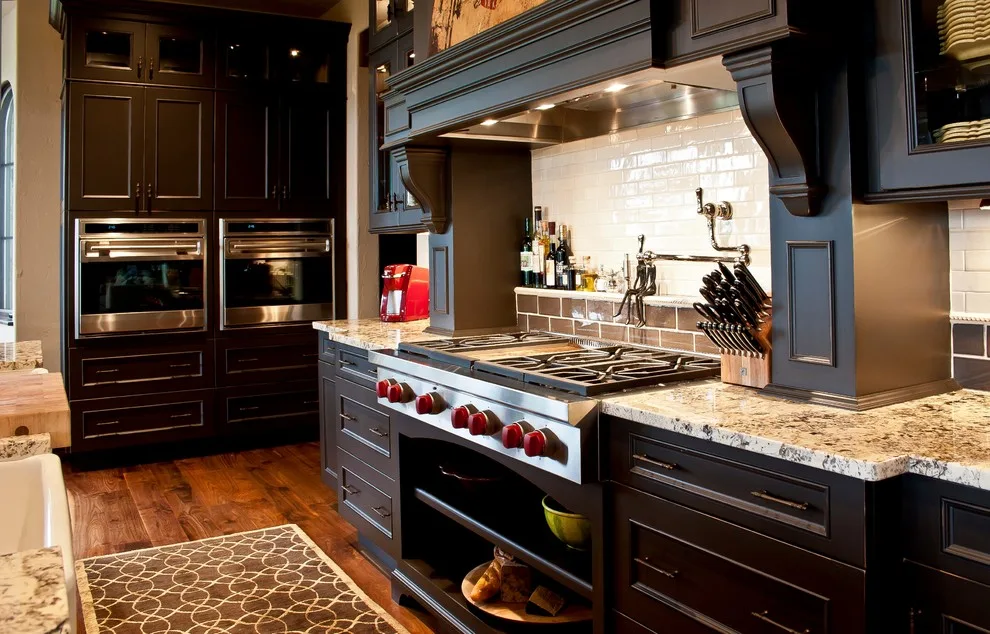 Refined Rustic Kitchen Design Featuring Double Apron Sinks by Dream House Dream Kitchens - Photo 36