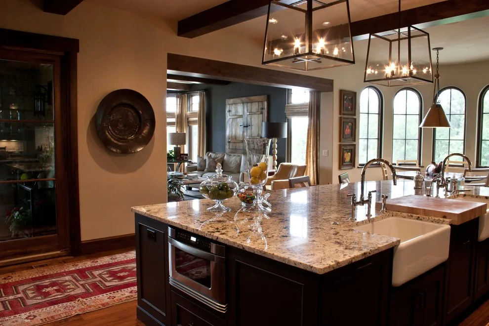 Refined Rustic Kitchen Design Featuring Double Apron Sinks by Dream House Dream Kitchens - Photo 4