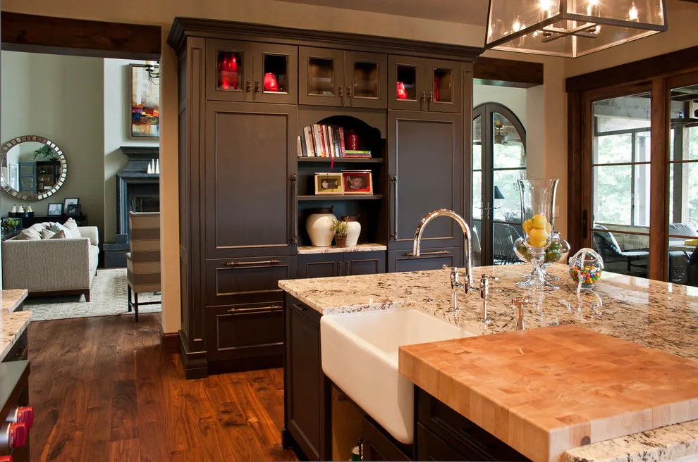 Refined Rustic Kitchen Design Featuring Double Apron Sinks by Dream House Dream Kitchens - Photo 8