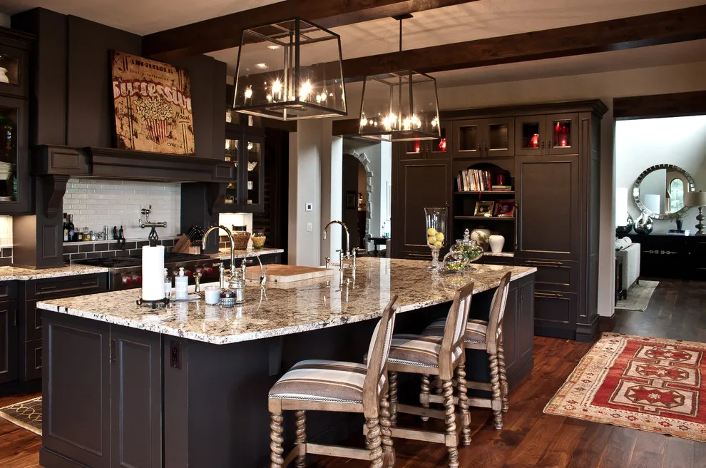 Refined Rustic Kitchen Design Featuring Double Apron Sinks by Dream House Dream Kitchens - Photo 24